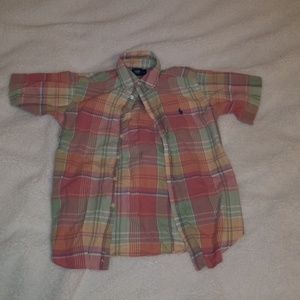 Boys short sleeve polo shirt